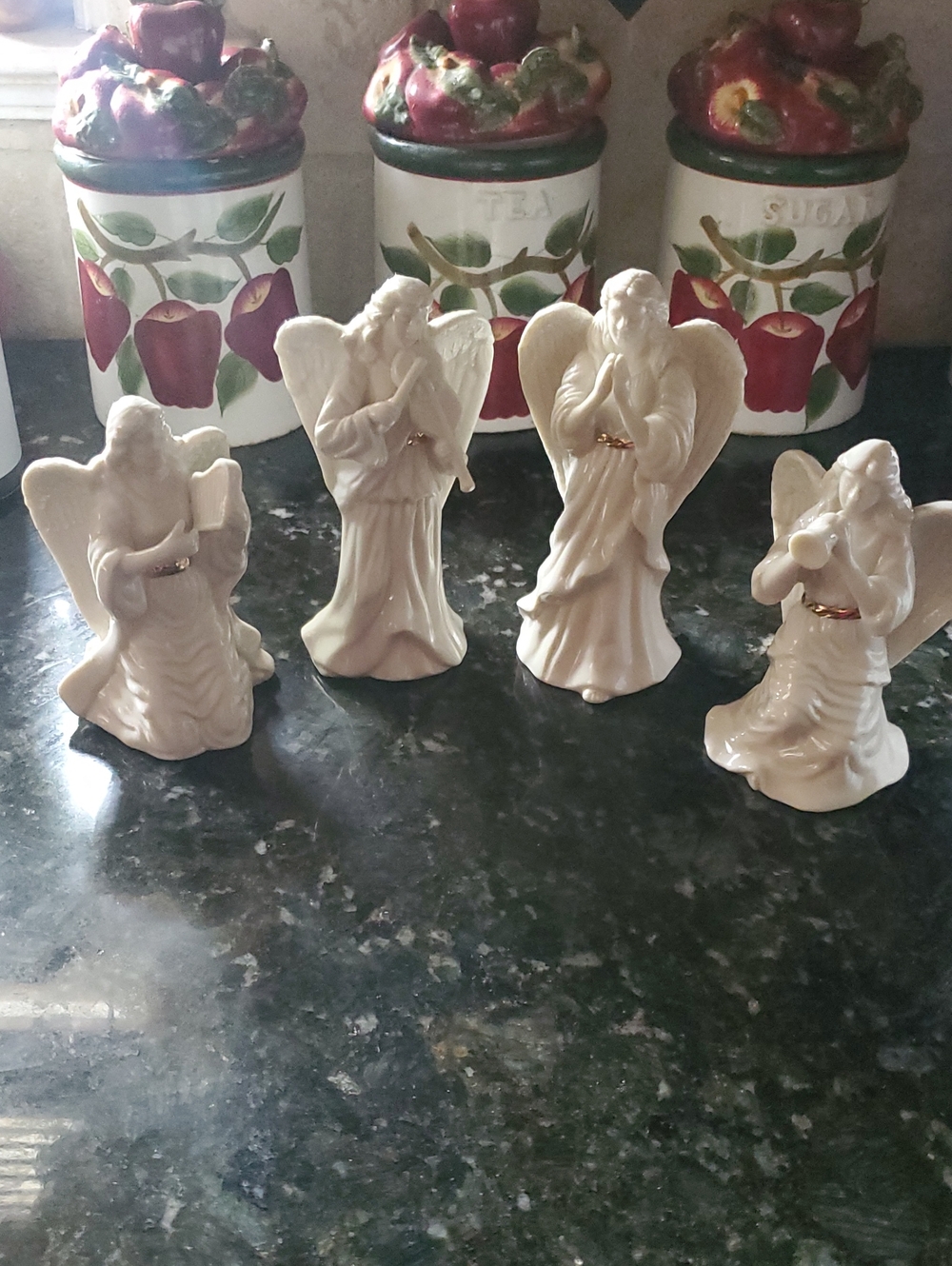 4 Lenox Angels excellent condition